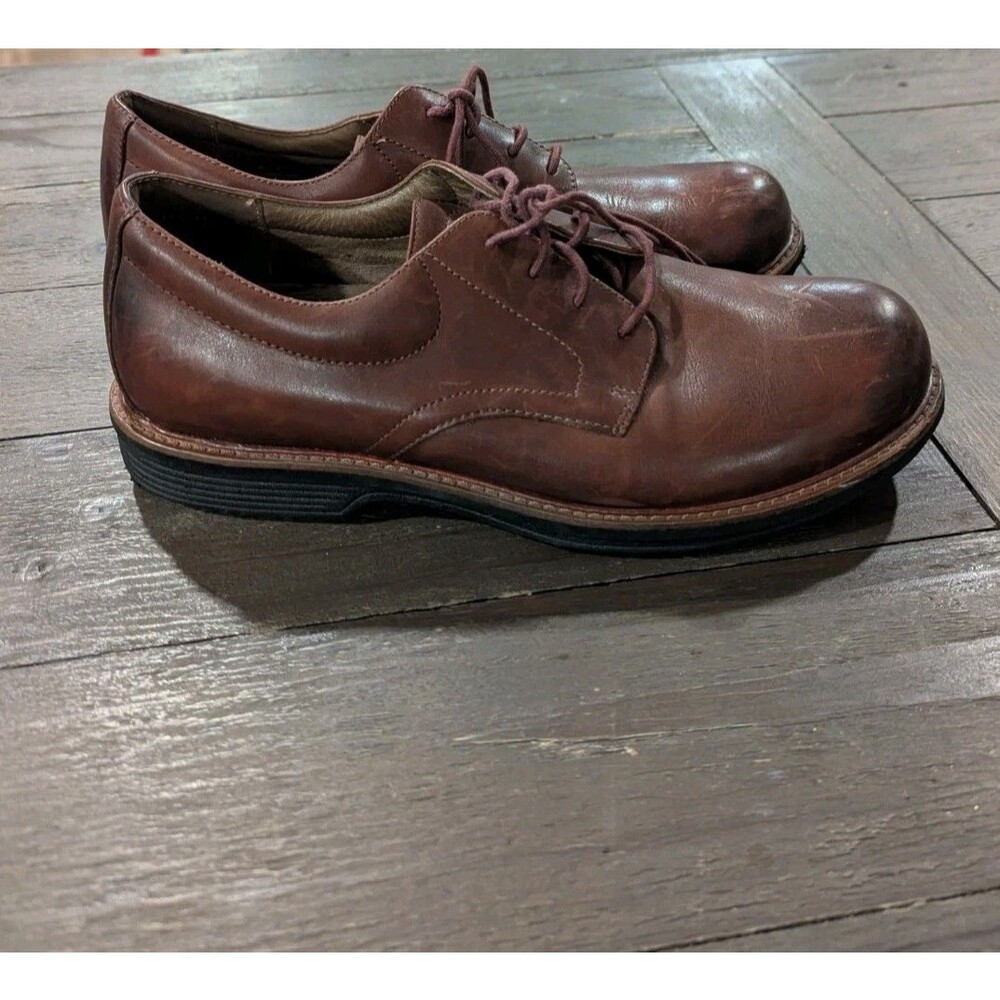 Dansko Men's Josh Formal Lace Up Oxford Shoes Size 10 EUR 43 EUC
